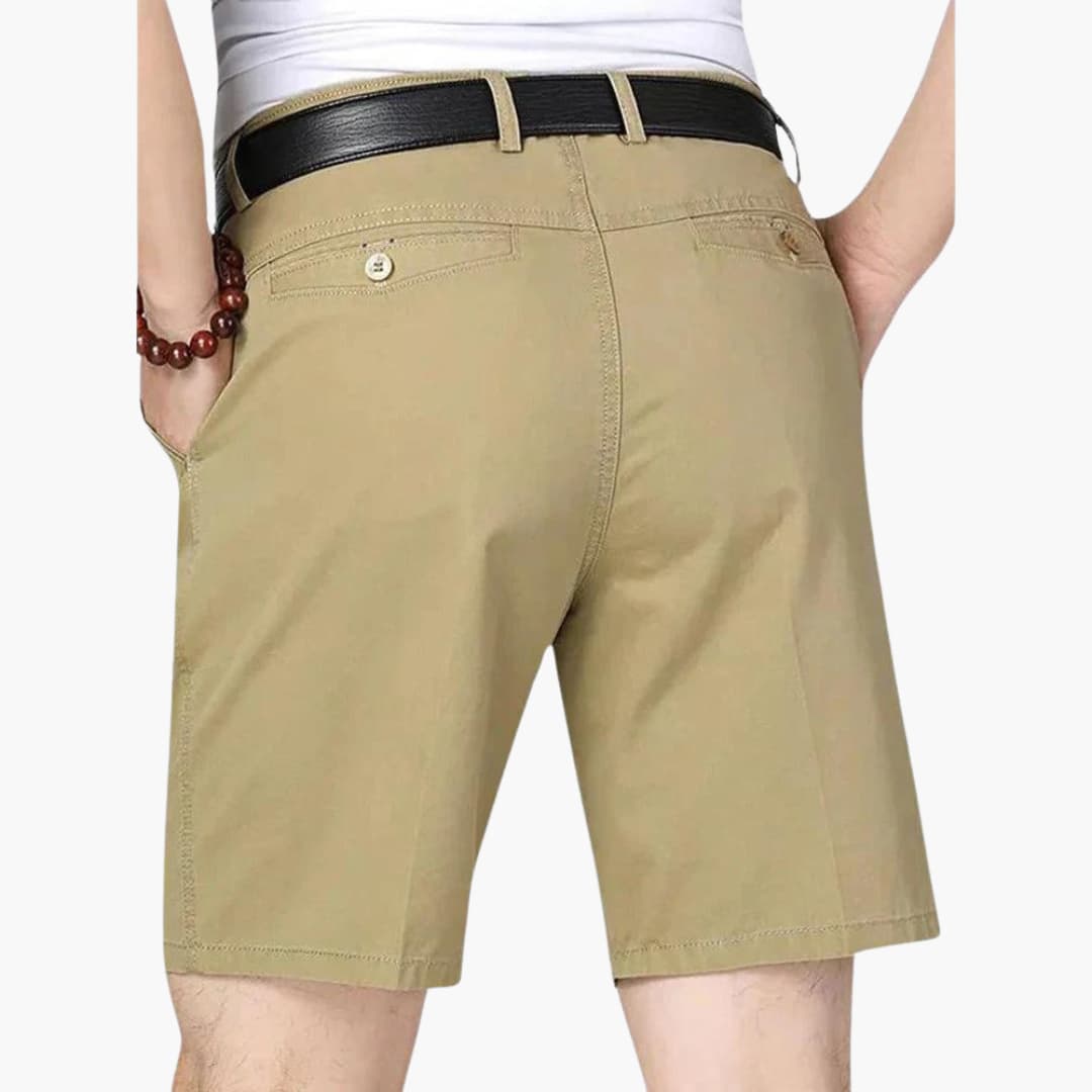 Herren Sommer Shorts mit Reißverschluss und Seitentaschen