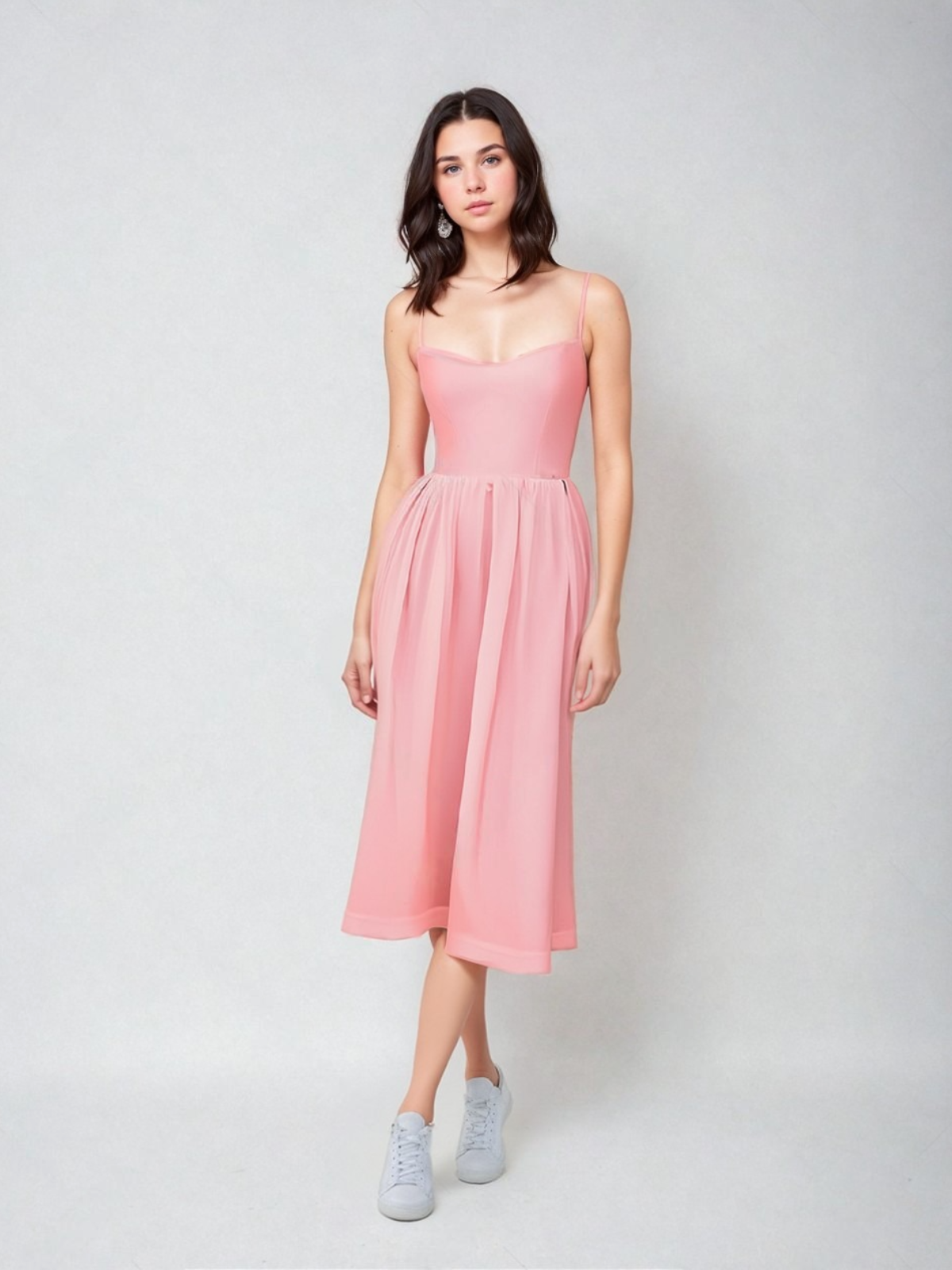 Sommerliches Korsettkleid mit Taschen - Elegante und luftige Damenmode