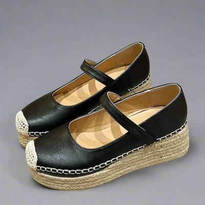 Verena | Premium Keilschuhe mit Schnalle für den Frühling