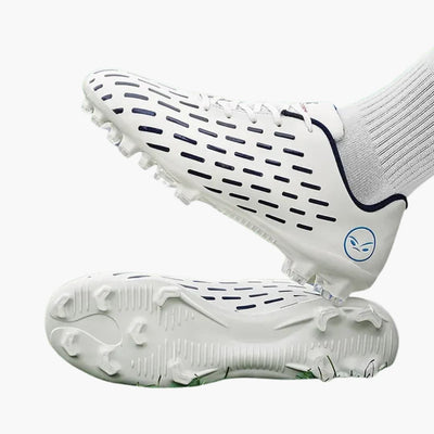 Unisex-Fußballschuhe mit Schnürverschluss und strukturierter Oberfläche