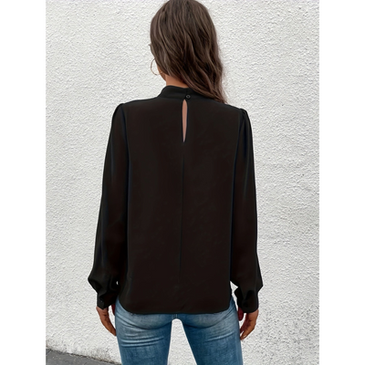 Snow® | Elegantes schwarzes Hemd