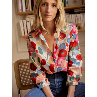 Solveig® | Blumenshirt für Damen