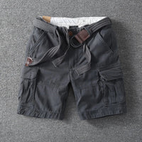 Lorthan - atmungsaktive Cargoshorts in Grau