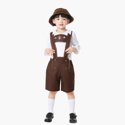Besticktes Lederhosen Set für Herren - Oktoberfest 2025