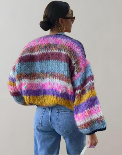 Rika -Bunte Strickjacken für Damen