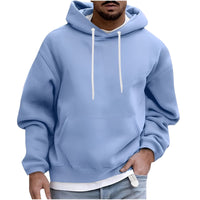Benson - Komfortable Kapuzenjacke in Hellblau