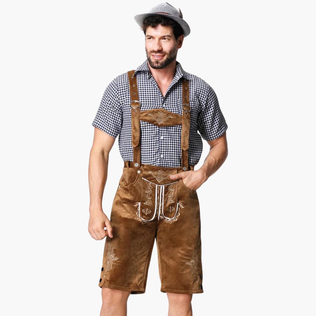 Traditionelle Lederhosen für Herren - Oktoberfest 2025