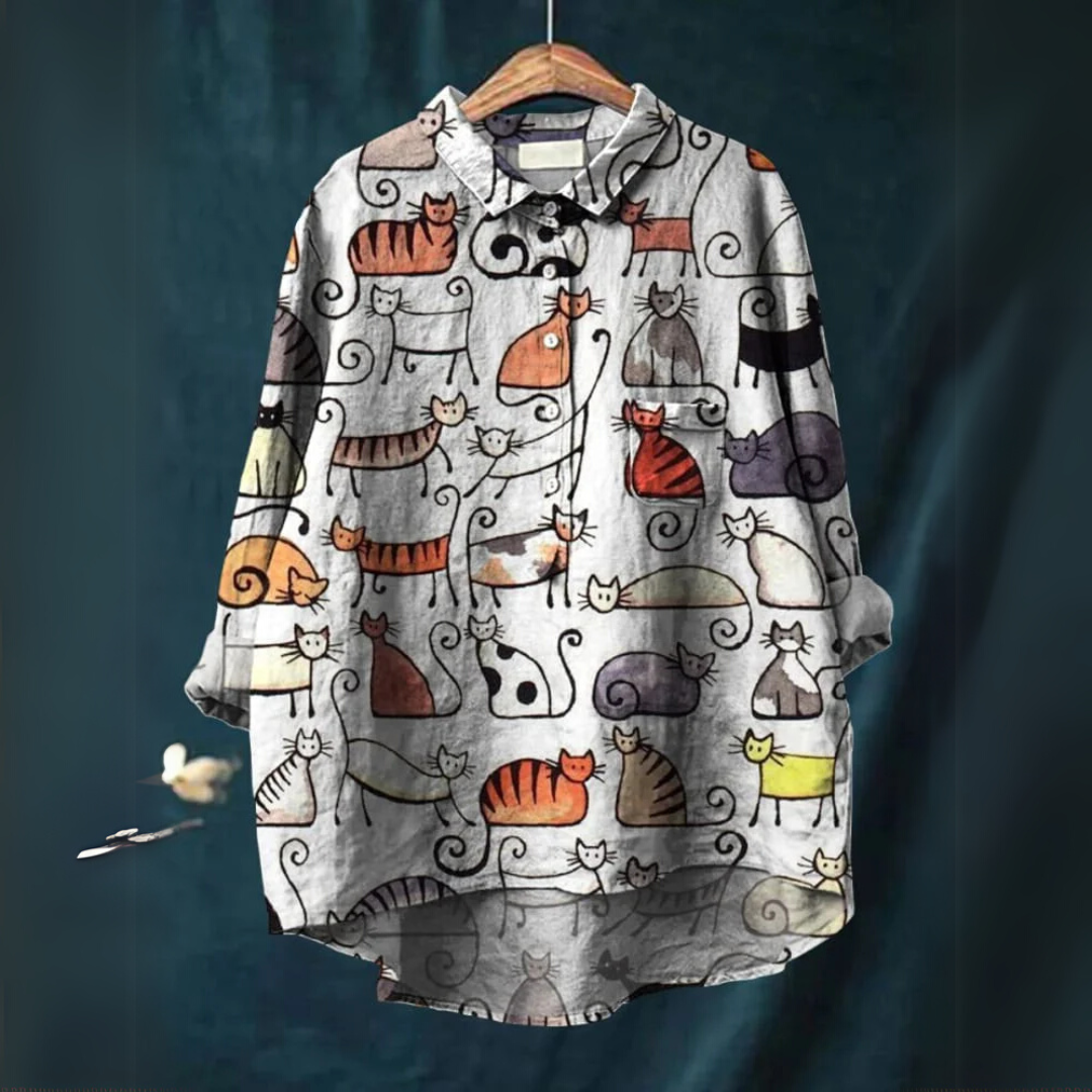 Uluru™ - Katzenkunst T-Shirt