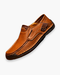 Herren Modern Casual Schuhe | Bequem in Gelb Braun