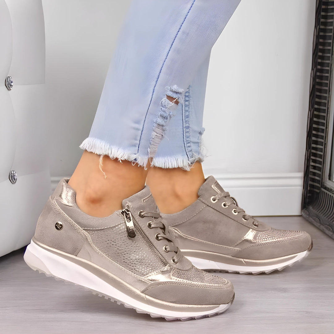 Gigi - Glamouröse bequeme Casual Sneakers | Sportlich-schicke Sneaker