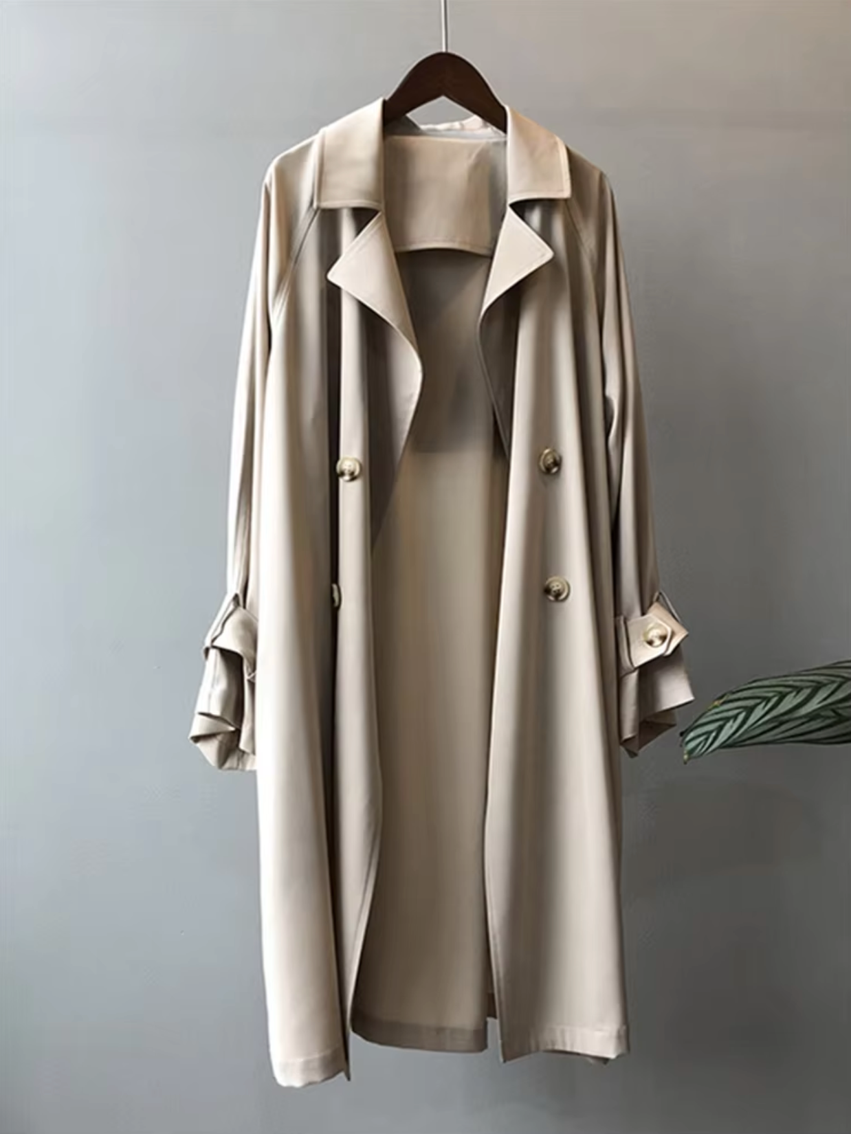 Trenchcoat Damen | Doppelreihe Mit Reverskragen