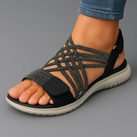 Heidi | Orthopädische Sandale für Damen in Schwarz