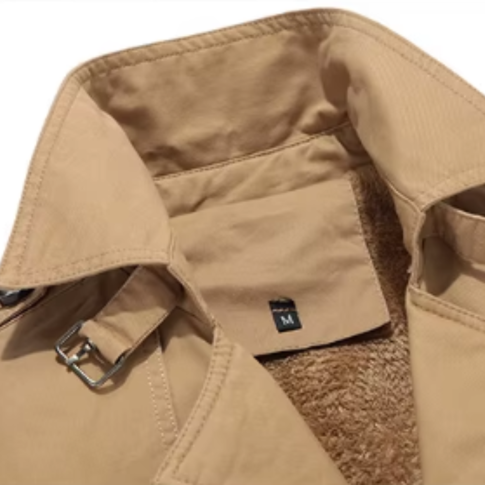 Adalbert® | Eleganter gepolsterter Trenchcoat