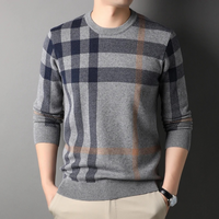 Anthony | Lässiger Pullover mit Rundhalsausschnitt in Grau