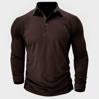 Loreno™ | Polo aus hochwertiger Baumwolle, frisch und bequem in Braun