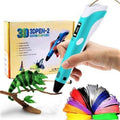 Blau + 20 Stück farbiges Filament (50M)