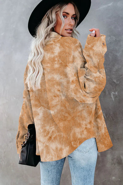 Lily Batik-Cordhemd Damen – Trendig und Lässig