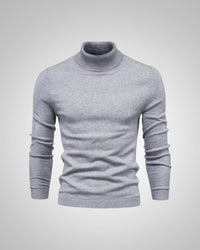 George | Herren Slim Fit Rollkragenpullover in Grau