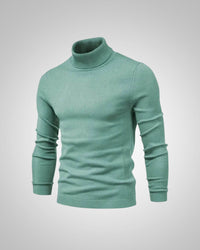 George | Herren Slim Fit Rollkragenpullover in Hell Grün