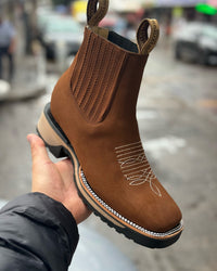 Alexis | Unisex-Cowboystiefel in Khaki