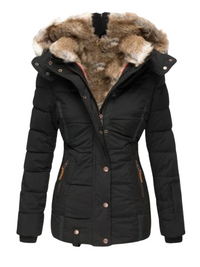 Lisa | Wärmeisolierende Damenjacke für Frauen Outdoor in Schwarz