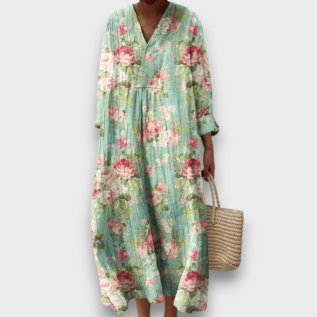 Floranda – Maxikleid mit Blumenmuster