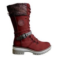 Megumi - Thermo Winterstiefel Damen in Rot