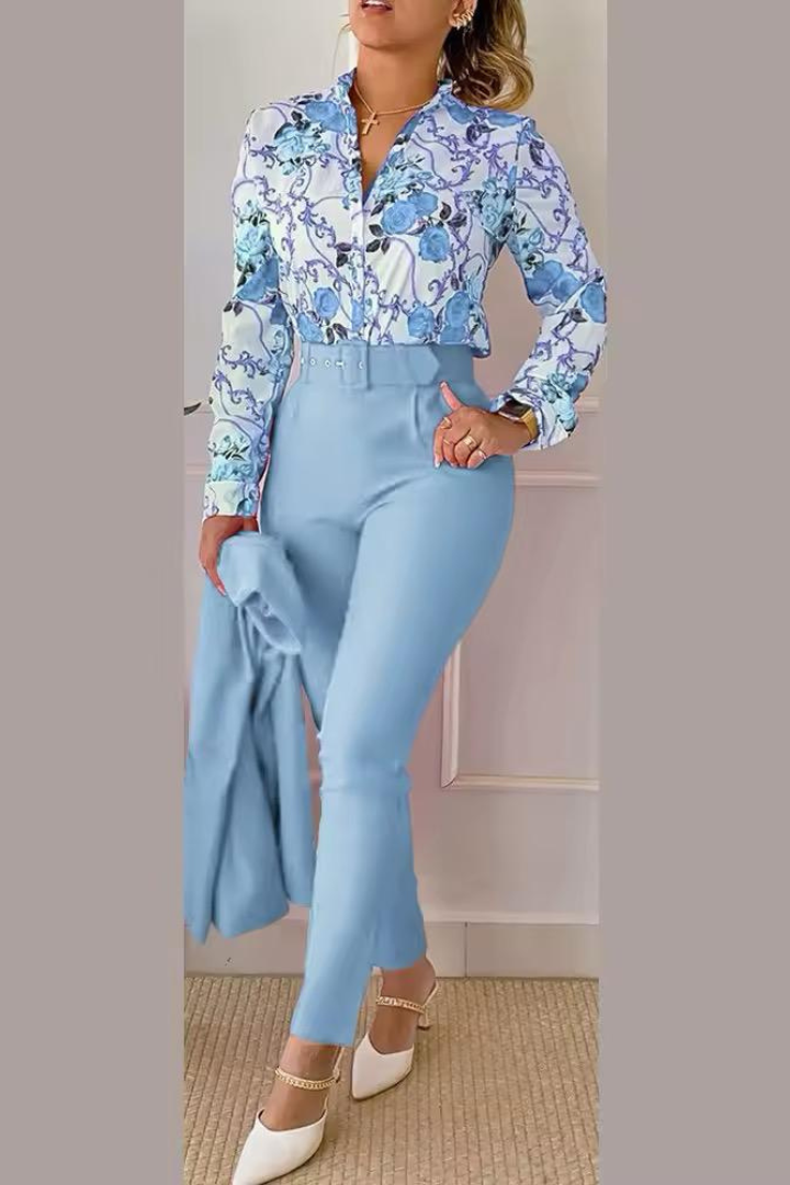 Lucy - 3-teiliges komplettes Frühlingsset 100 % Baumwolle