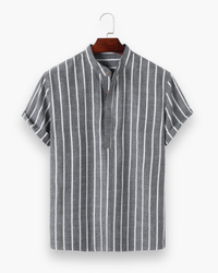 Herren Klassisches Shirt | Zeitloses Design in Grau