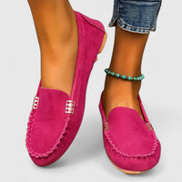 Lillian | Gummisohle Flexibel Ballerinas in Rosa