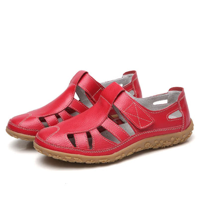 Damen Sandalen mit Ausschnitt-Design
