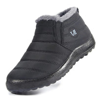 Warme und trockene Schneeschuhe für Männer - Pieter in Schwarz