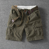 Lorthan - atmungsaktive Cargoshorts in Grün
