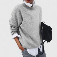 Lorna | Eleganter Pullover in Grau