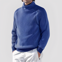 Chadwick - Gemütlicher Rollkragenpullover in Blau