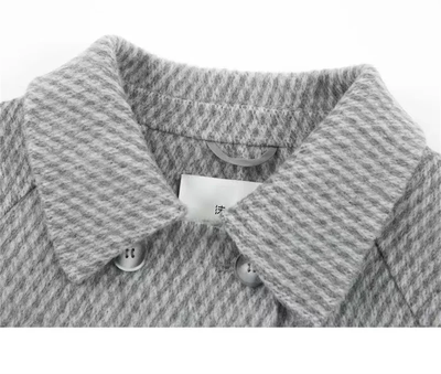 Damen Jacke mit langem Ärmel und Reverskragen