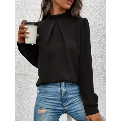 Snow® | Elegantes schwarzes Hemd