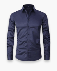 Herren Atmungsaktives Shirt | Lange Ärmel in Dunkelblau