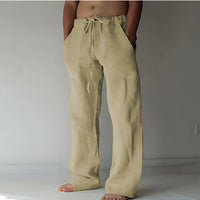 Daxter | Herren Stilvoll Sommerhose | Leicht in Khaki