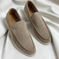 Premium Wildleder-Loafer für Herren (1+1 GRATIS) in Khaki