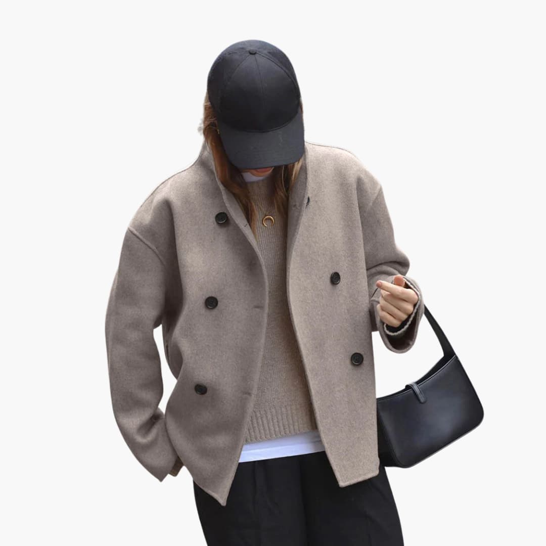 Kurz Wolljacke für Damen