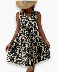 Damen Elegantes Kleid | Sommer Kleider in Schwarz
