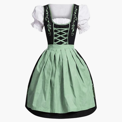 Traditionelles Dirndl mit Schürze für Damen - Oktoberfest 2025