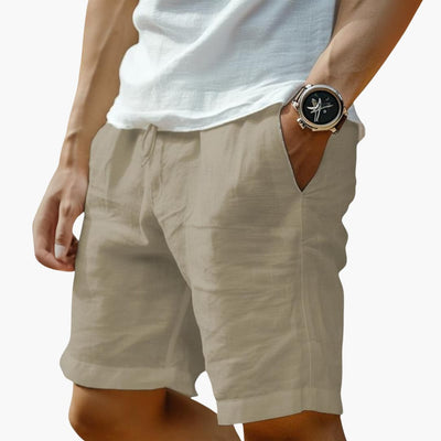 Herren Sommer Shorts mit Gummibund und Kordelzugverschluss