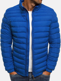 Daunenjacke Herren Leicht | Steppjacke Modern in Blau