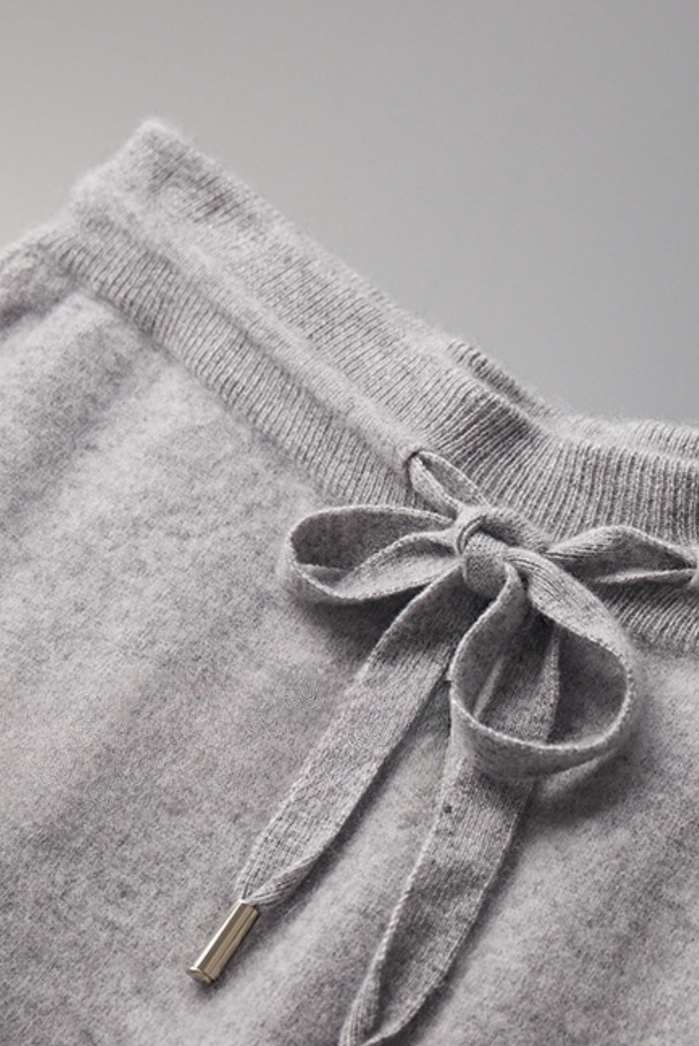Hellgrau Kaschmir Merinowolle Set – Romano
