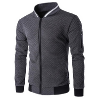 Pullover Herren Mit Reißverschluss | Modernes Cardigan Design in Dunkelgrau