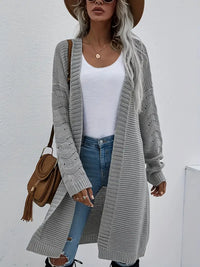 MONA - Damen Cardigan in Grau