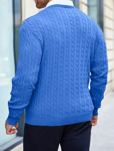 Jonty – Gestrickter Langarm Rollkragenpullover