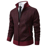 Adrian™ - Premium Herrenjacke Stilvoll in Rot